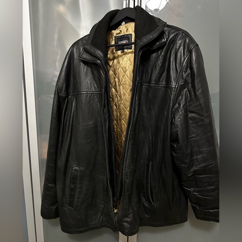 Men’s 2XL leather jacket